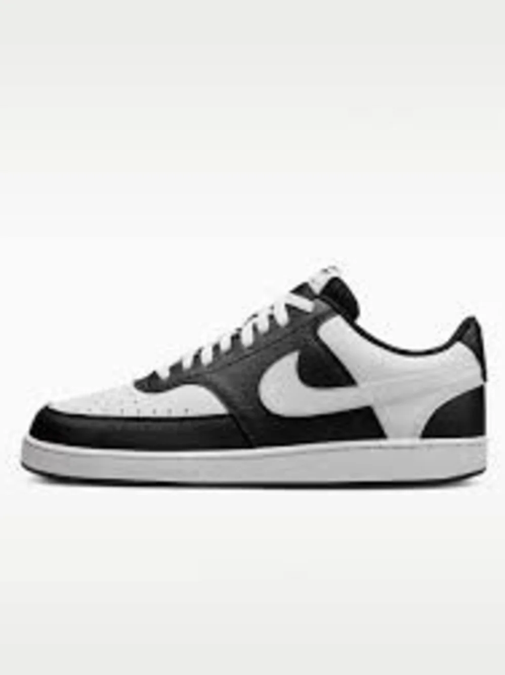 Nike Court Vision Low Sneakers Black & White - Men's Sz 8